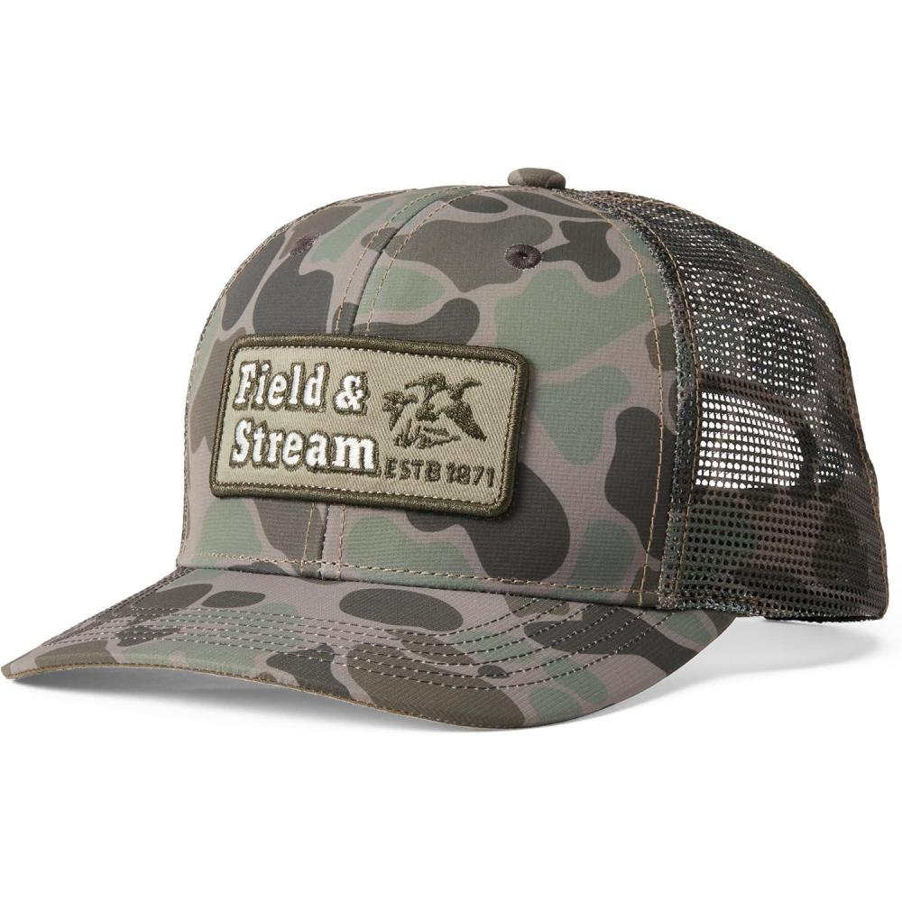 imageField ampamp Stream Snapback Trucker Hat One SizeWaterfowlOlive Camo
