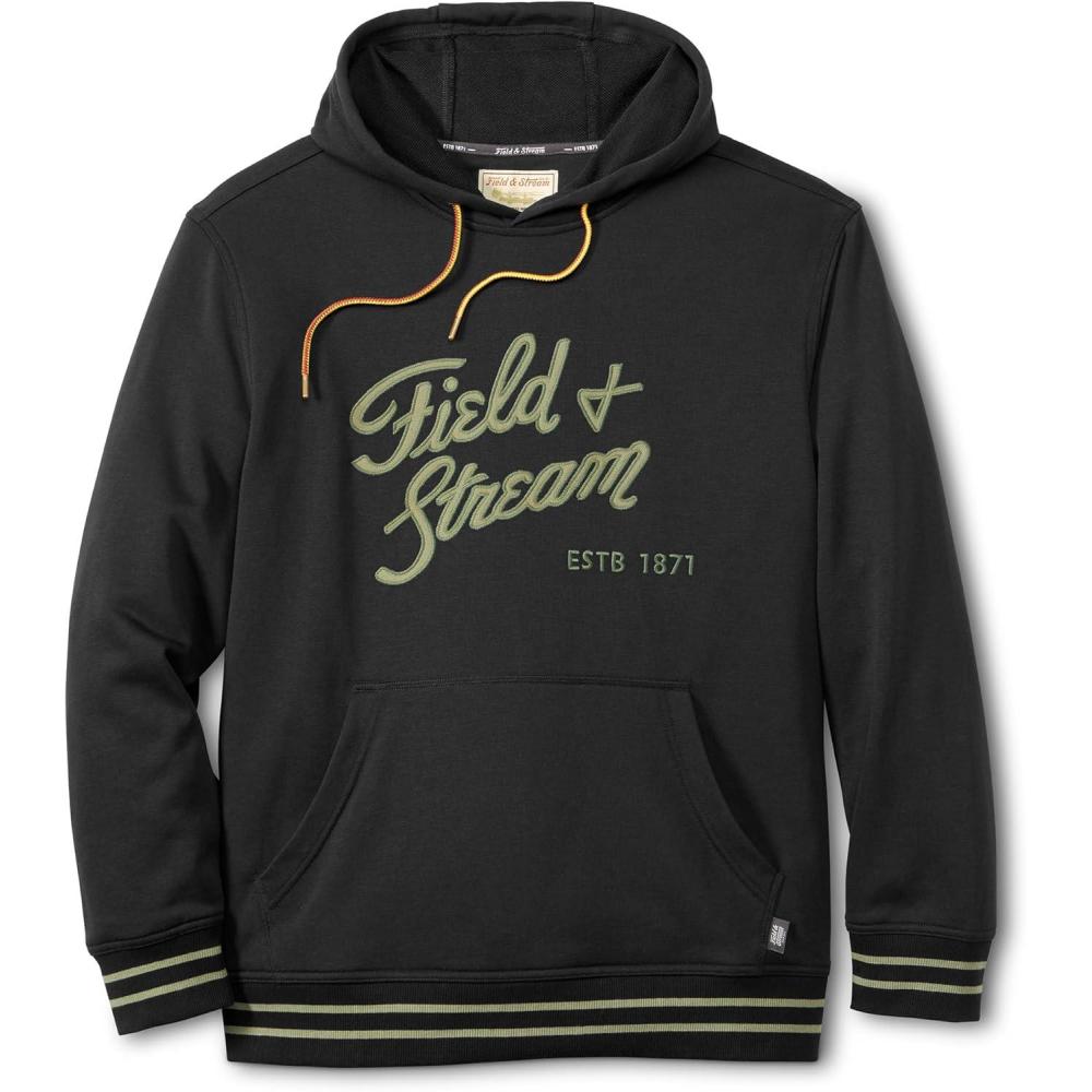 imageField ampamp Stream Tackle Twill Lightweight French Terry Applique HoodieBlack