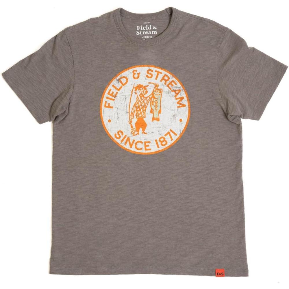 imageField ampamp Stream Unisex Adult Slub Short Sleeve Graphic Tee ShirtTruebloodMedium Grey