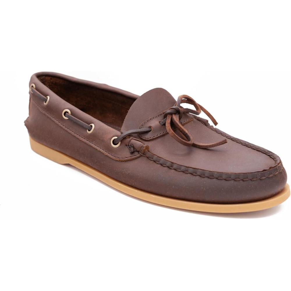 imageField ampamp Stream x Gokey The Cutthroat Leather Boat ShoeDark Brown