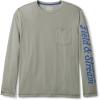 imageField ampamp Stream Mens Roll Cast Long Sleeve Performance Tee Shirt with DrireleaseLight Grey