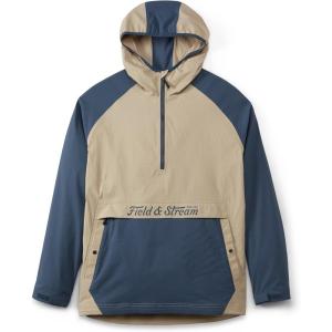 Field & Stream Men’s Cloud Cover Nylon Anorak Jacket(Stone/Navy)