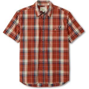 Field & Stream Men’s Covey Back Short Sleeve Casual Shirt(Autumn Plaid)