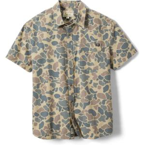 Field & Stream Men’s Covey Back Short Sleeve Casual Shirt(Camo)