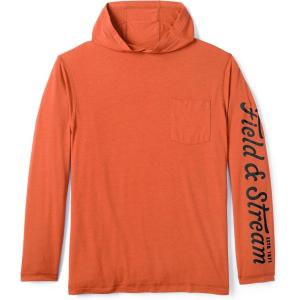 Field & Stream Roll Cast Performance Hoodie with Drirelease®(Orange)
