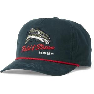 Field & Stream Snapback Hat, One Size(Jumping Bass/Navy)