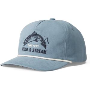 Field & Stream Snapback Trucker Hat, One Size(Jumping Trout/Dusty Blue)