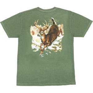 Field & Stream Unisex Adult Heavyweight Short Sleeve Graphic Tee Shirt(Hemp)