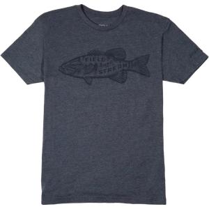 Field & Stream Unisex Adult Lightweight Short Sleeve Graphic Tee Shirt(Charcoal)
