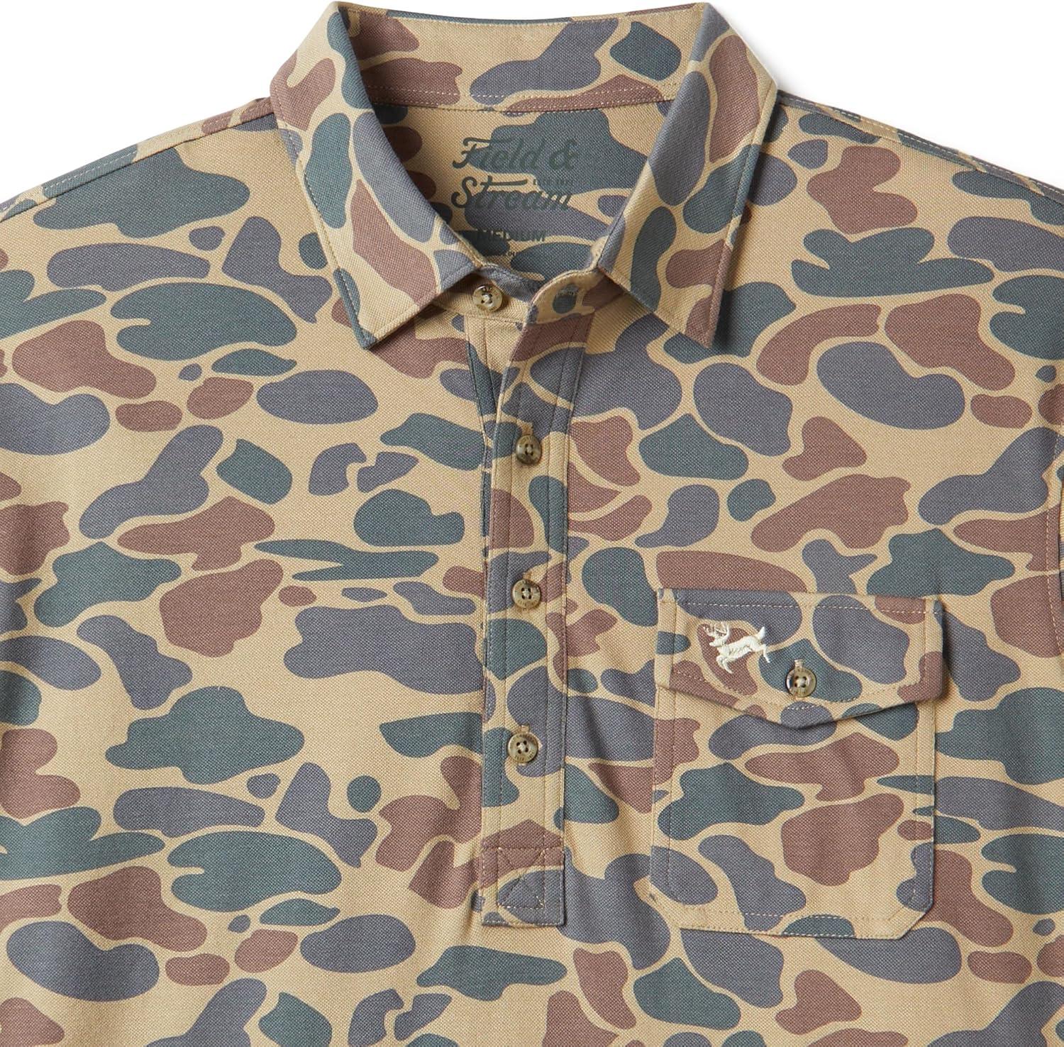 imageField ampamp Stream Mens Flying Birdie PoloCamo