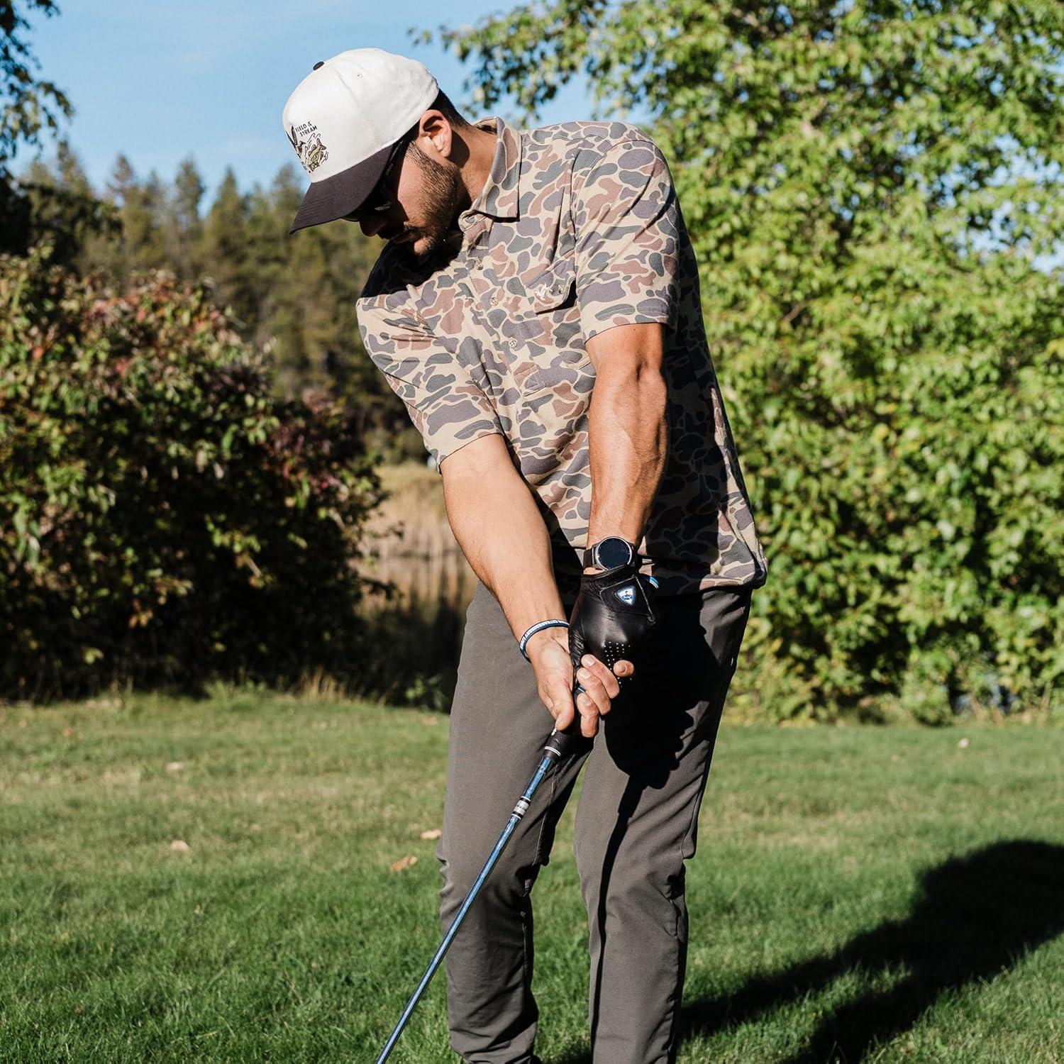 imageField ampamp Stream Mens Flying Birdie PoloCamo