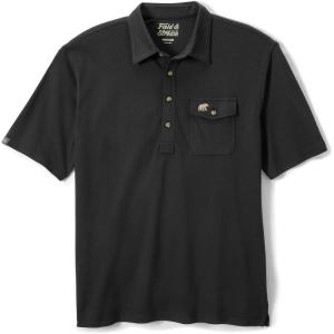 Field & Stream Men’s Flying Birdie Polo(Black)