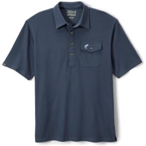 Field & Stream Men’s Flying Birdie Polo(Navy Blue)