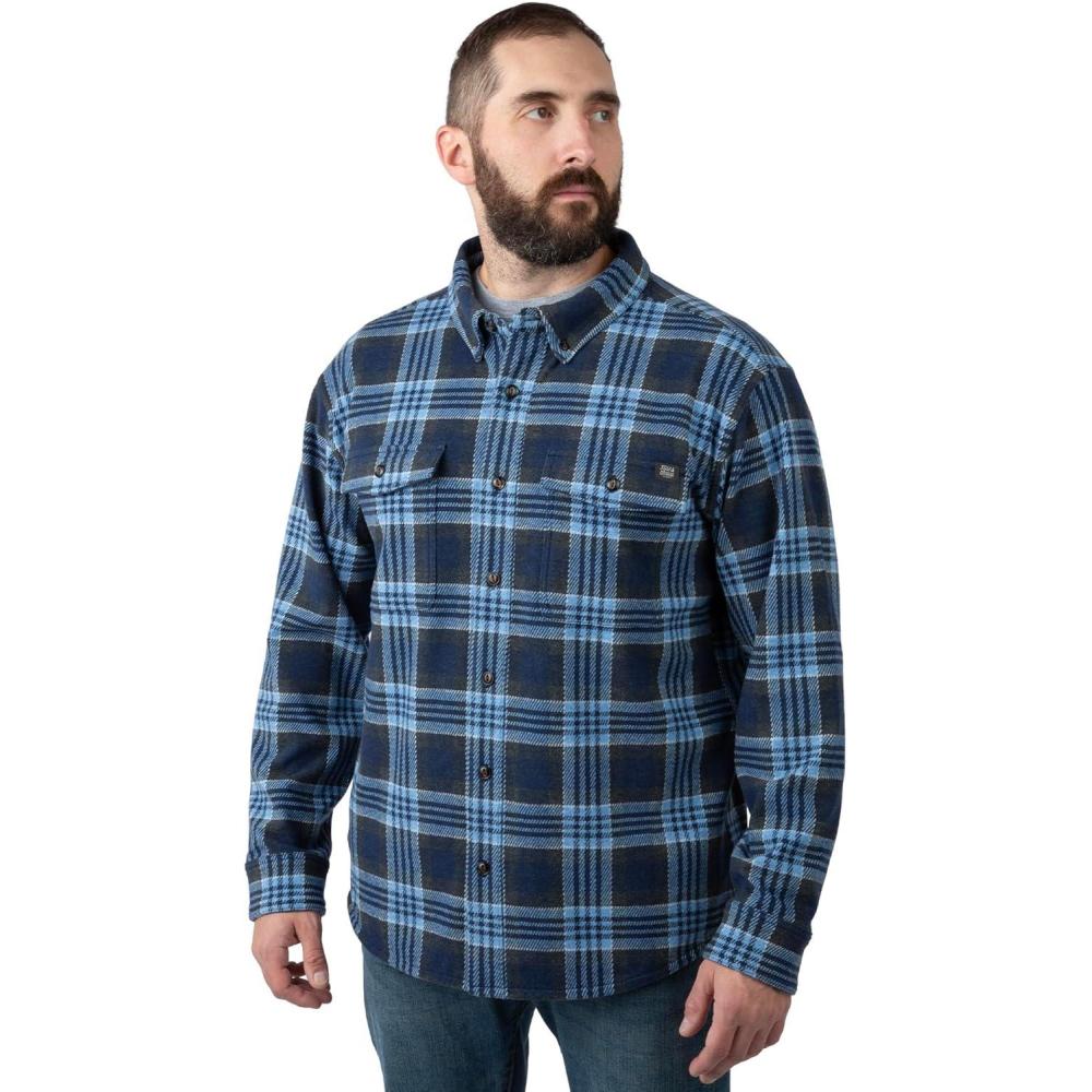 imageField ampamp Stream Mens Bushveldt Knit ShirtSmokey Plaid