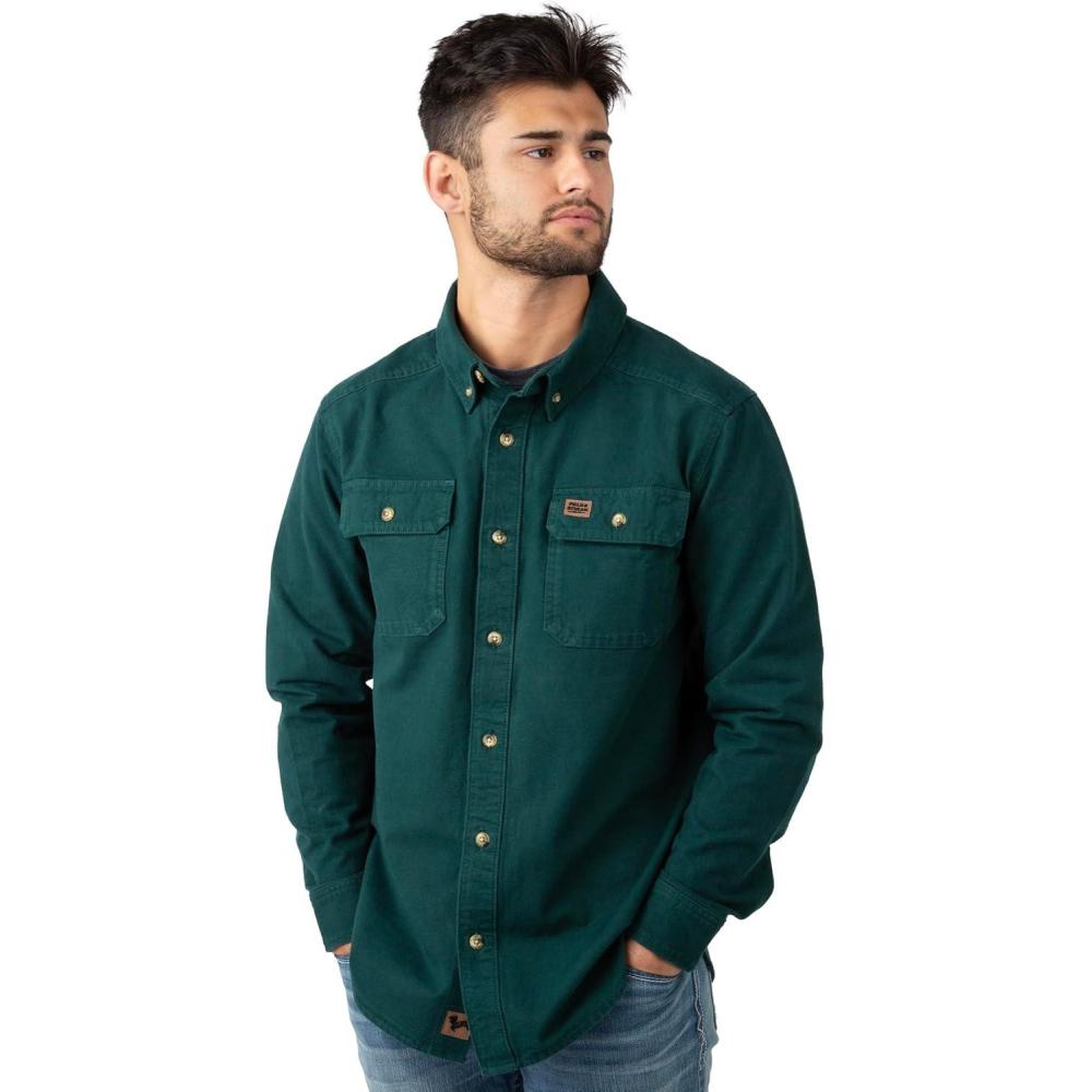 imageField ampamp Stream Mens Cattail Chamois ShirtPine