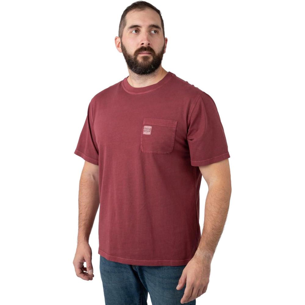 imageField ampamp Stream Mens Flush Out Short Sleeve Pocket Tee ShirtPort