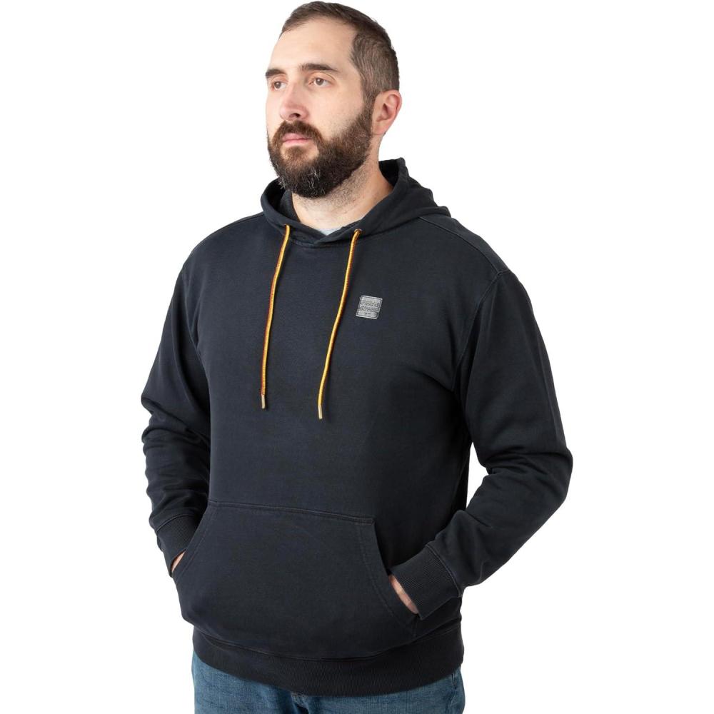 imageField ampamp Stream Mens Holloa Garment Dyed HoodieBlack