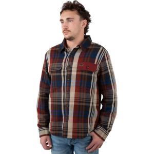 Field & Stream Mens Hardwood Heavyweight Flannel(Maple Glaze Plaid)