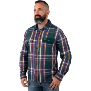 Field & Stream Mens Hardwood Heavyweight Flannel(Northern Pine Plaid)