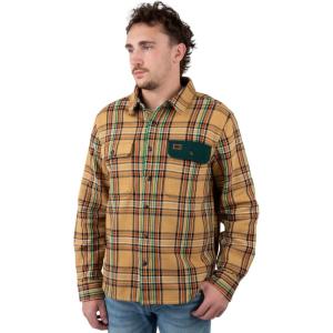 Field & Stream Mens Hardwood Heavyweight Flannel(Truffle Plaid)