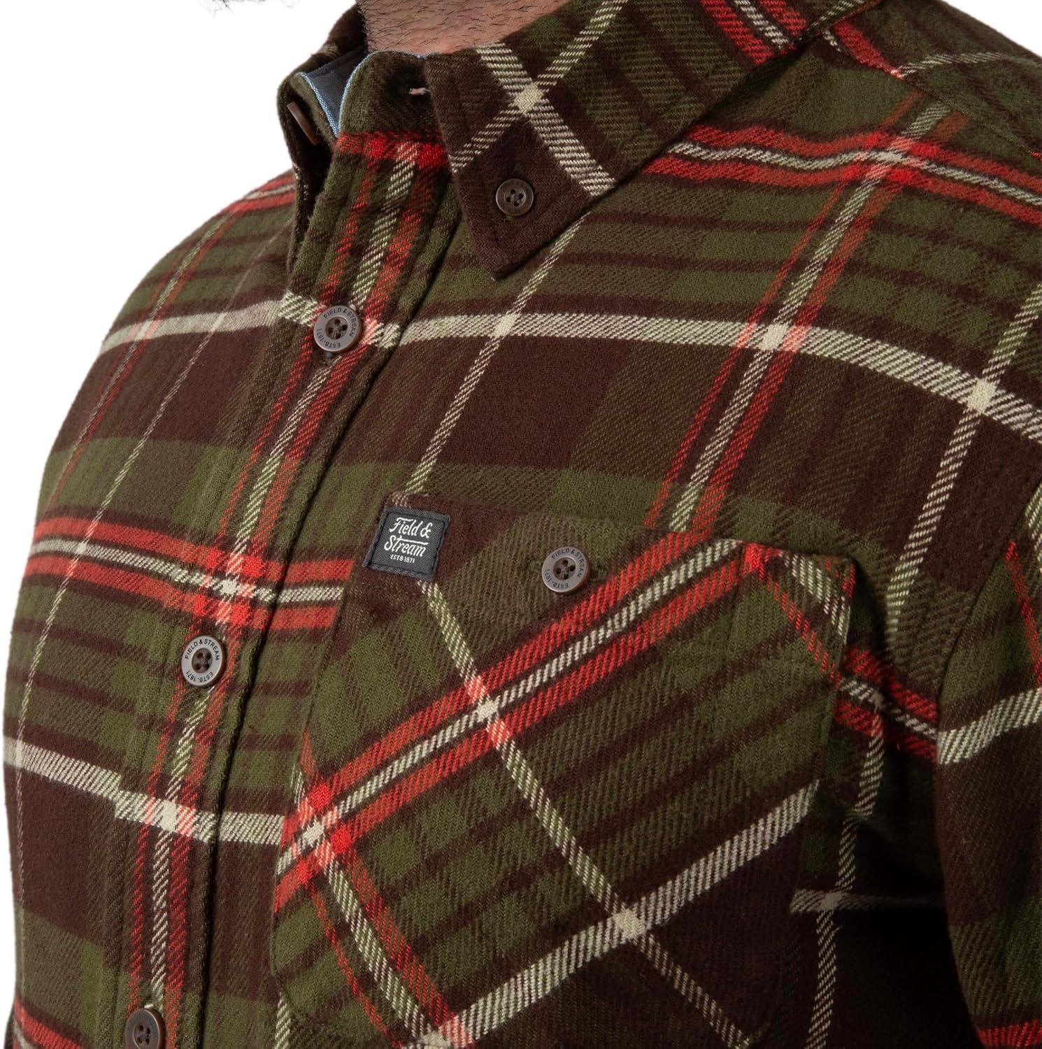imageField ampamp Stream Mens Opening Day Flannel ShirtPond Water Plaid