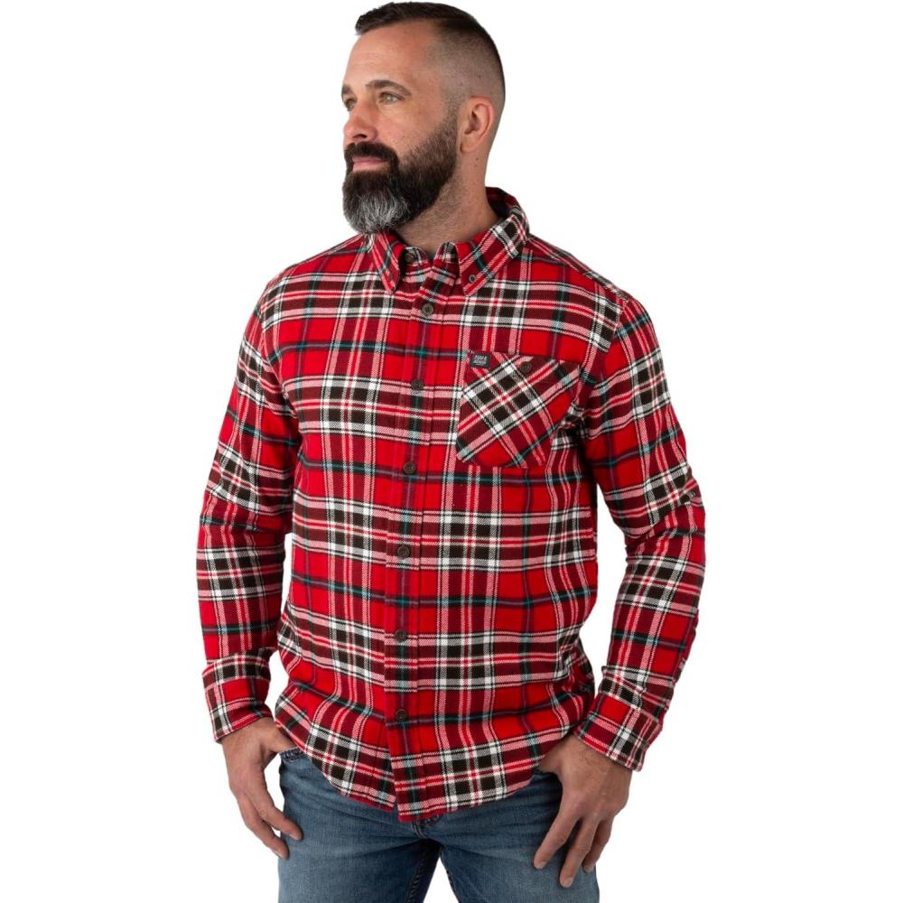 imageField ampamp Stream Mens Opening Day Flannel ShirtHigh Road Plaid