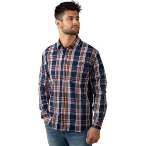 Field & Stream Men’s Covey Back Long Sleeve Casual Shirt(Sanford Plaid)