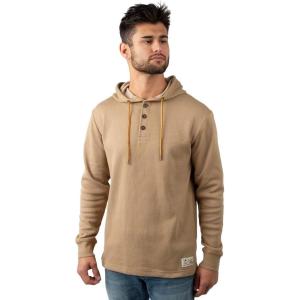Field & Stream Mens Double Reed Hoodie(Khaki)