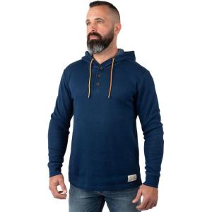 Field & Stream Mens Double Reed Hoodie(Navy Blue)