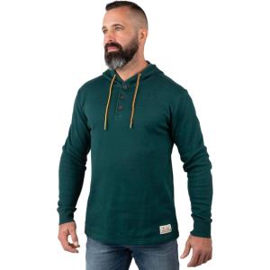 Field & Stream Mens Double Reed Hoodie(Pine)