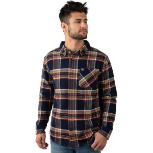 Field & Stream Mens Opening Day Flannel Shirt(Copperhead Plaid)