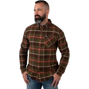 Field & Stream Mens Opening Day Flannel Shirt(Pond Water Plaid)