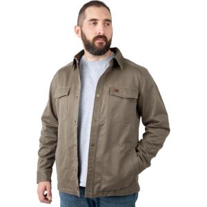 Field & Stream mens Wicklow Rugged Shirt Jacket(Brown)