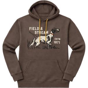Field & Stream mens Backstrap Hoodie(Pointer/Espresso)