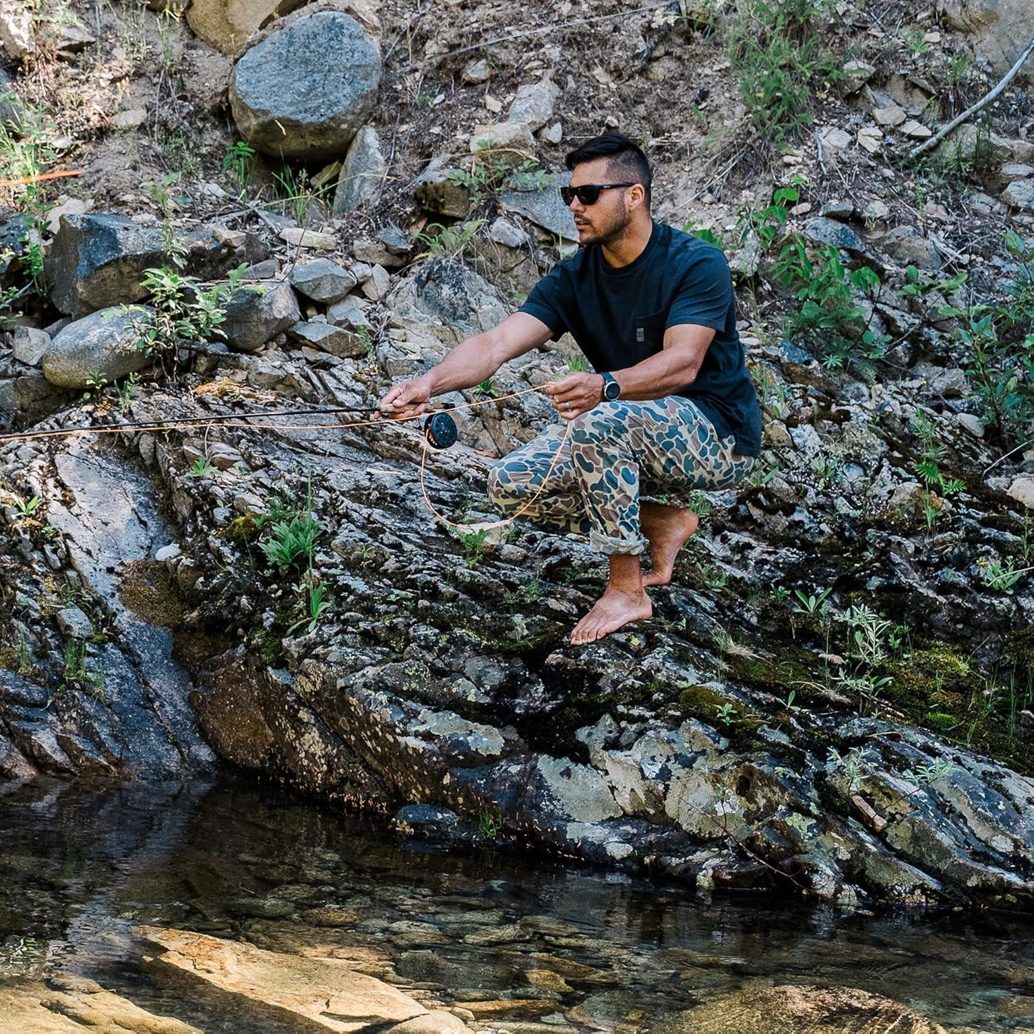 image:imageField amp Stream Mens Slinger Nylon Fishing PantsCamo