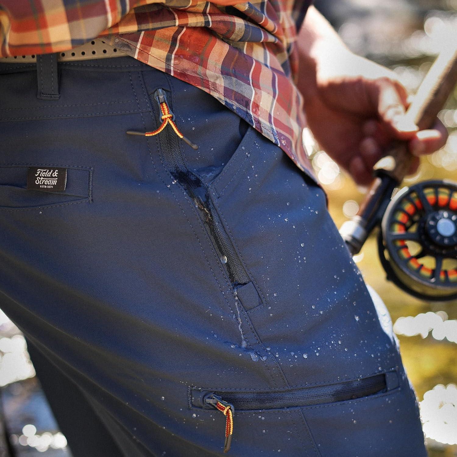 image:imageField amp Stream Mens Slinger Nylon Fishing PantsNavy Blue