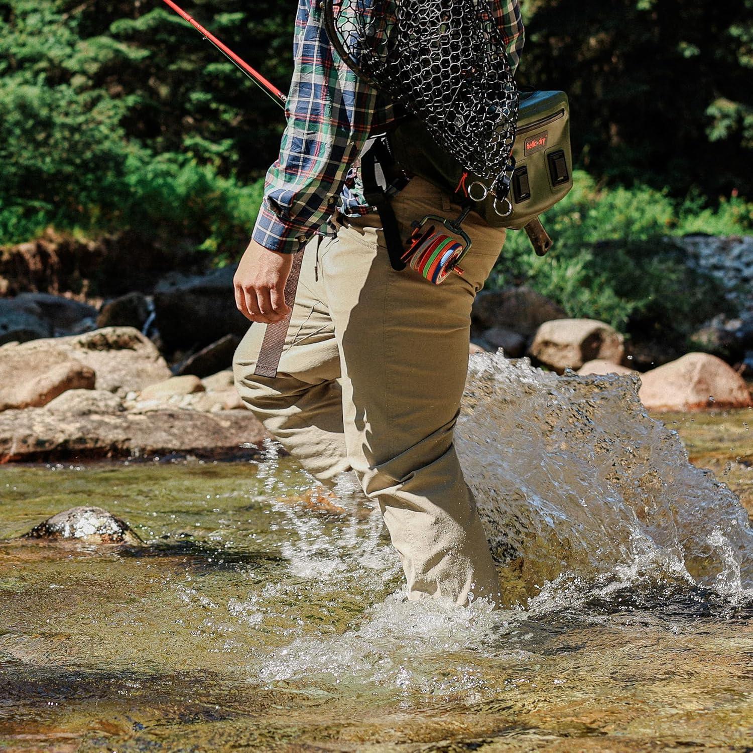 image:imageField amp Stream Mens Slinger Nylon Fishing PantsStone