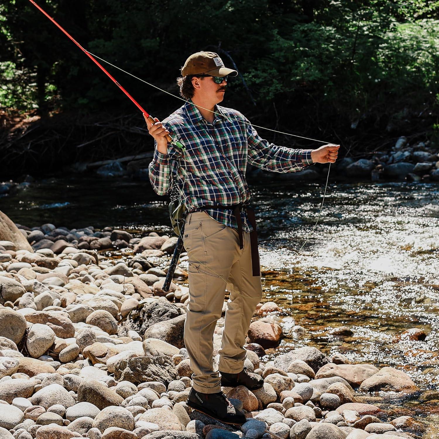 image:imageField amp Stream Mens Slinger Nylon Fishing PantsStone